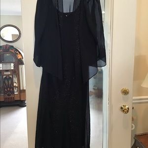 Evening dress with jacket